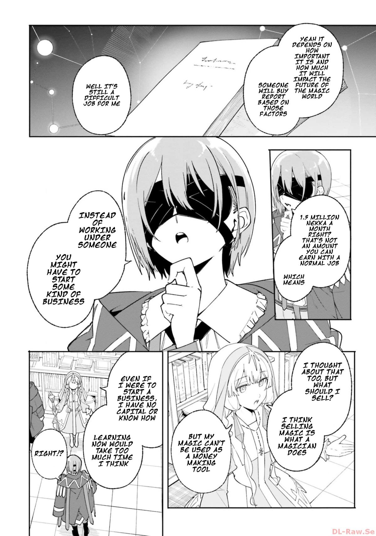 Majutsushi Kunon wa Mieteiru Chap 19 - Next Chap 20