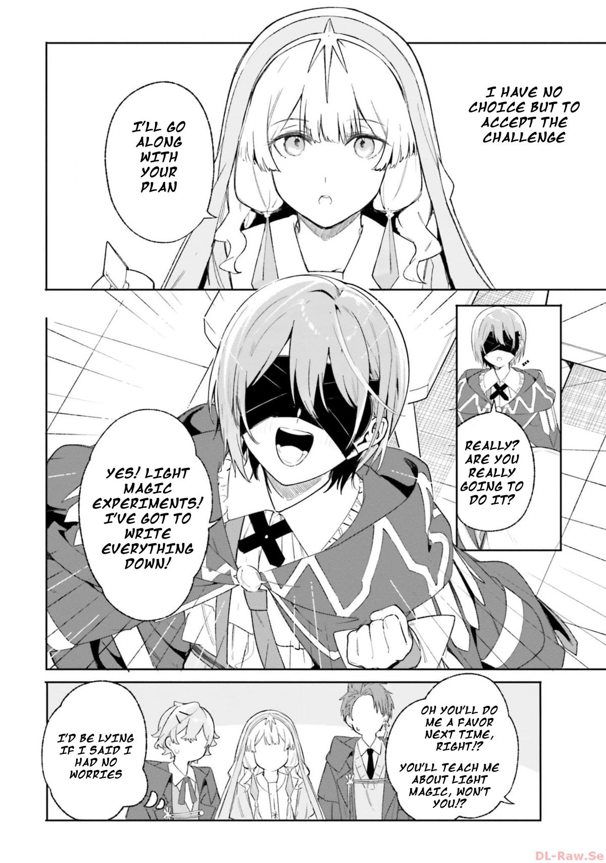 Majutsushi Kunon wa Mieteiru Chap 19 - Next Chap 20