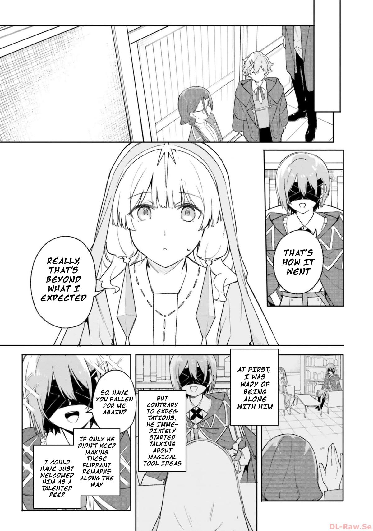 Majutsushi Kunon wa Mieteiru Chap 19 - Next Chap 20