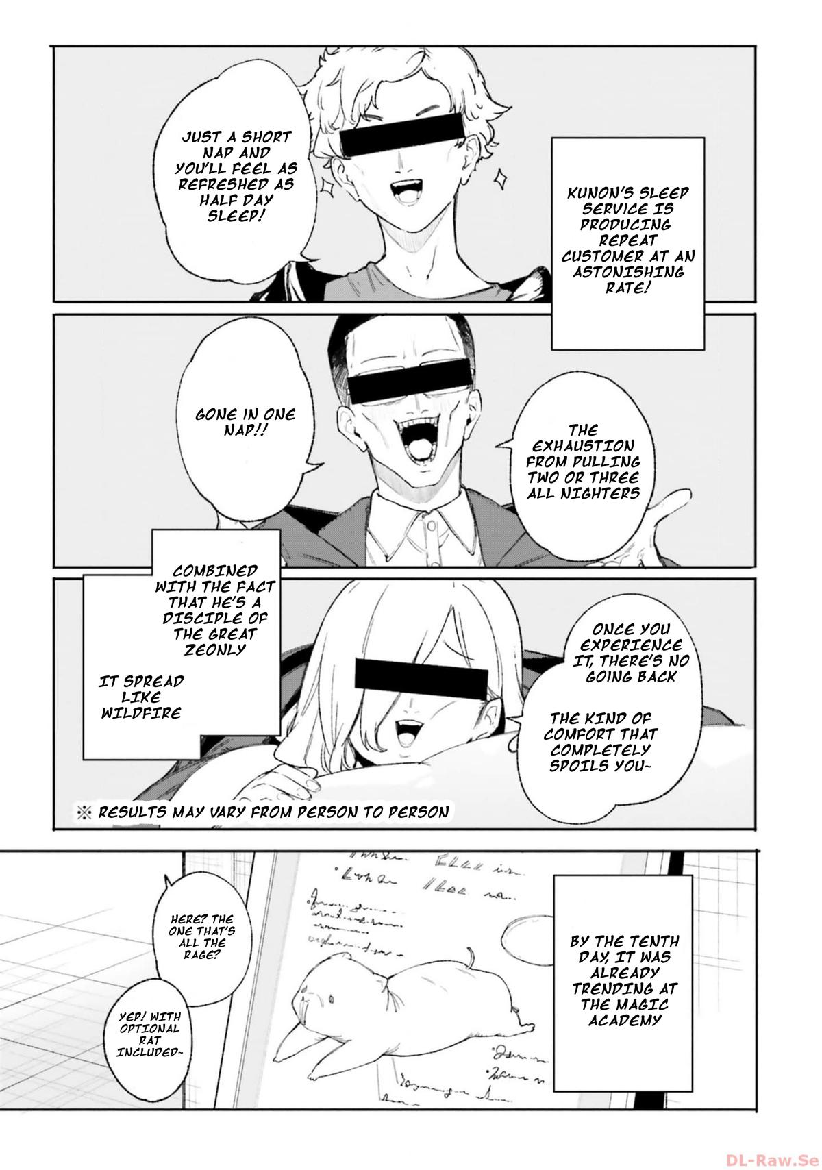 Majutsushi Kunon wa Mieteiru Chap 19 - Next Chap 20