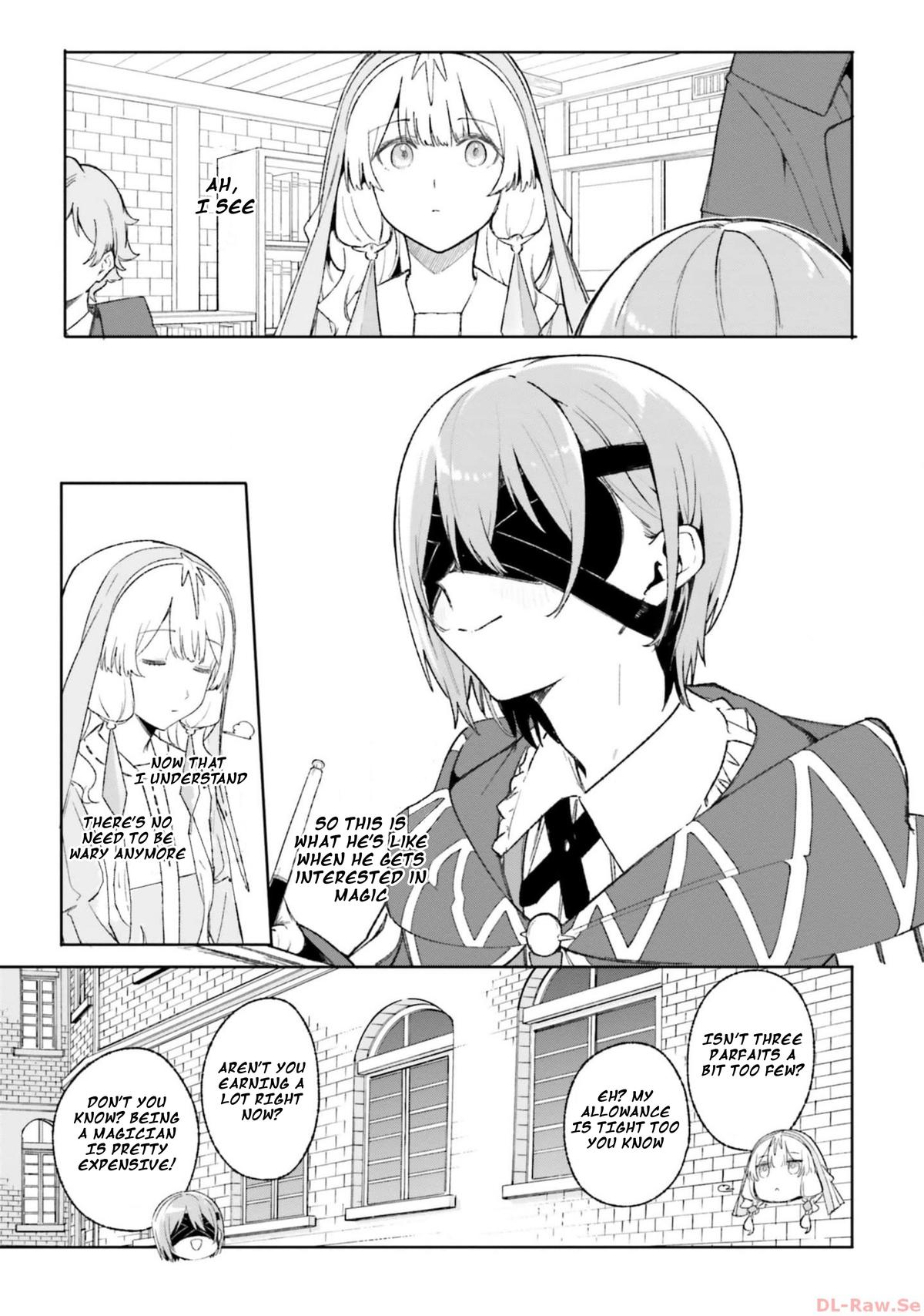 Majutsushi Kunon wa Mieteiru Chap 19 - Next Chap 20