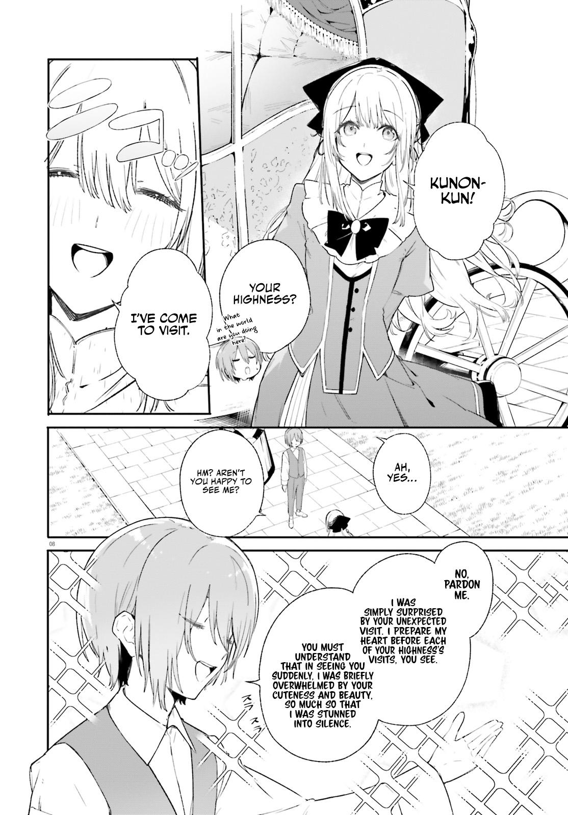 Majutsushi Kunon wa Mieteiru Chap 10 - Next Chap 11