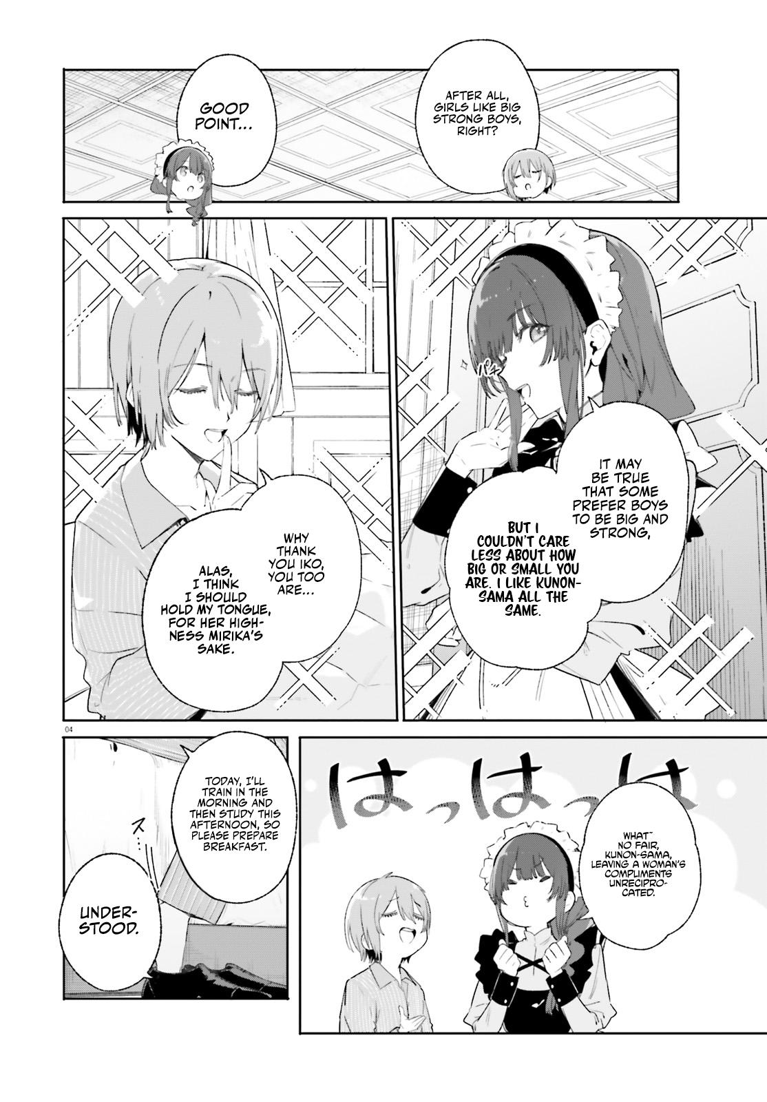 Majutsushi Kunon wa Mieteiru Chap 10 - Next Chap 11