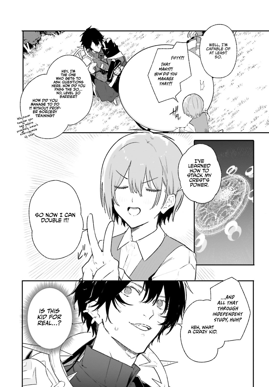 Majutsushi Kunon wa Mieteiru Chap 10 - Next Chap 11