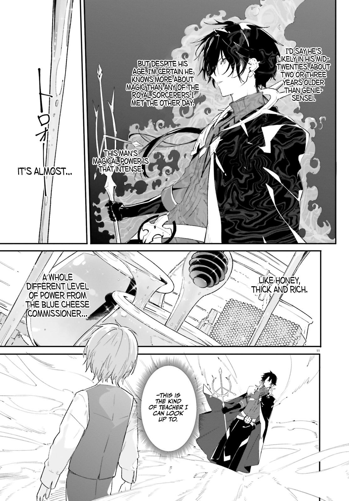Majutsushi Kunon wa Mieteiru Chap 10 - Next Chap 11