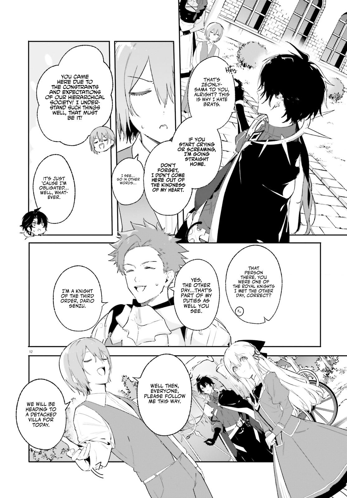 Majutsushi Kunon wa Mieteiru Chap 10 - Next Chap 11