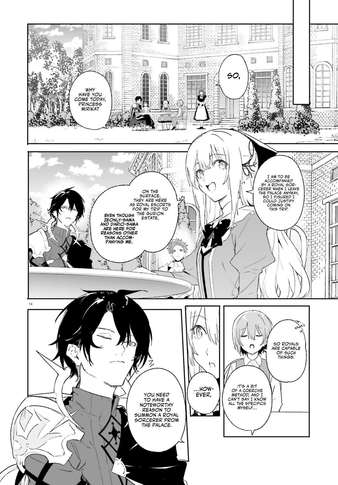 Majutsushi Kunon wa Mieteiru Chap 10 - Next Chap 11