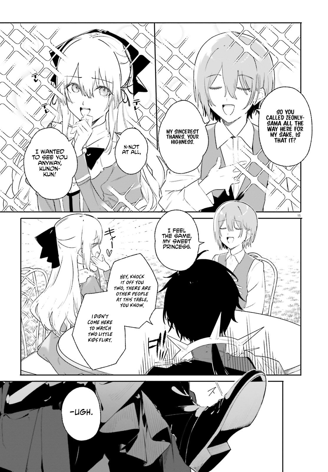 Majutsushi Kunon wa Mieteiru Chap 10 - Next Chap 11