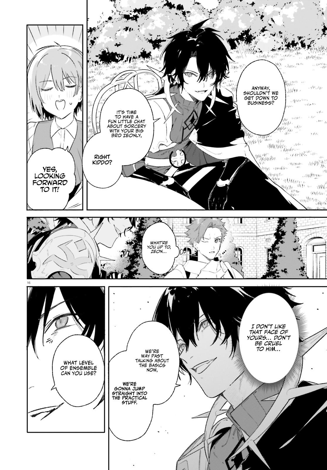 Majutsushi Kunon wa Mieteiru Chap 10 - Next Chap 11