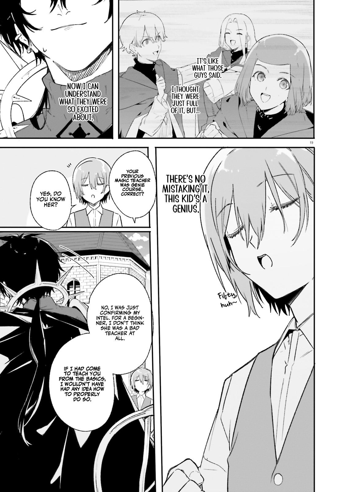 Majutsushi Kunon wa Mieteiru Chap 10 - Next Chap 11