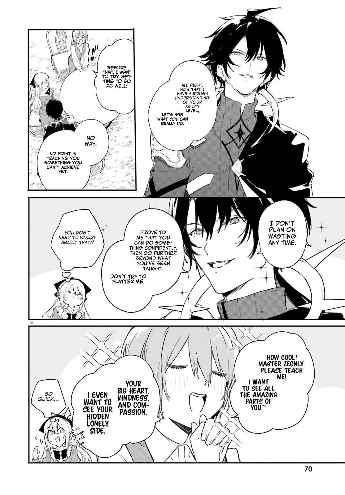 Majutsushi Kunon wa Mieteiru Chap 10 - Next Chap 11