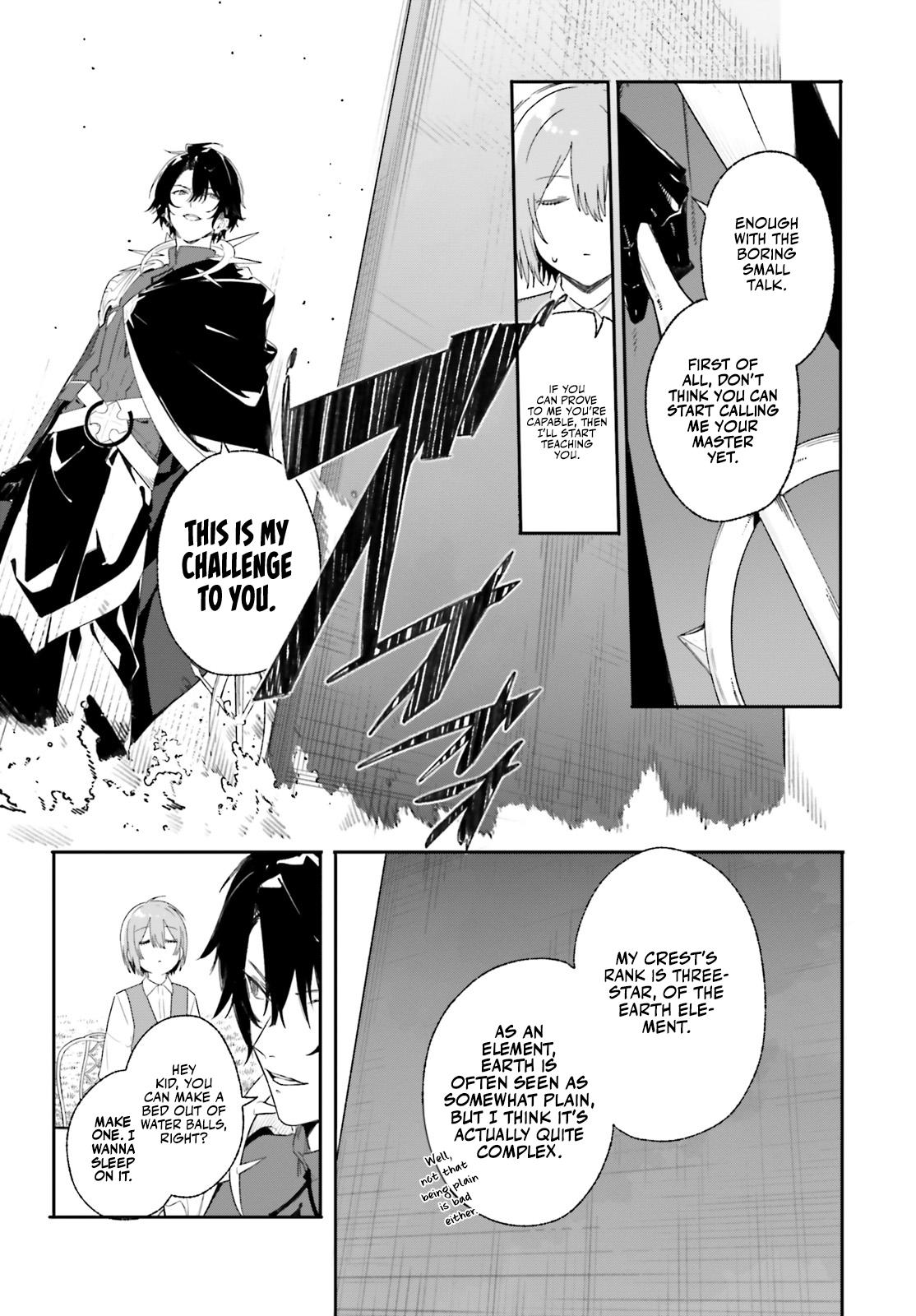 Majutsushi Kunon wa Mieteiru Chap 10 - Next Chap 11