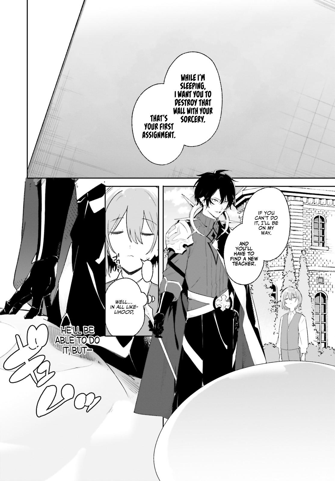 Majutsushi Kunon wa Mieteiru Chap 10 - Next Chap 11