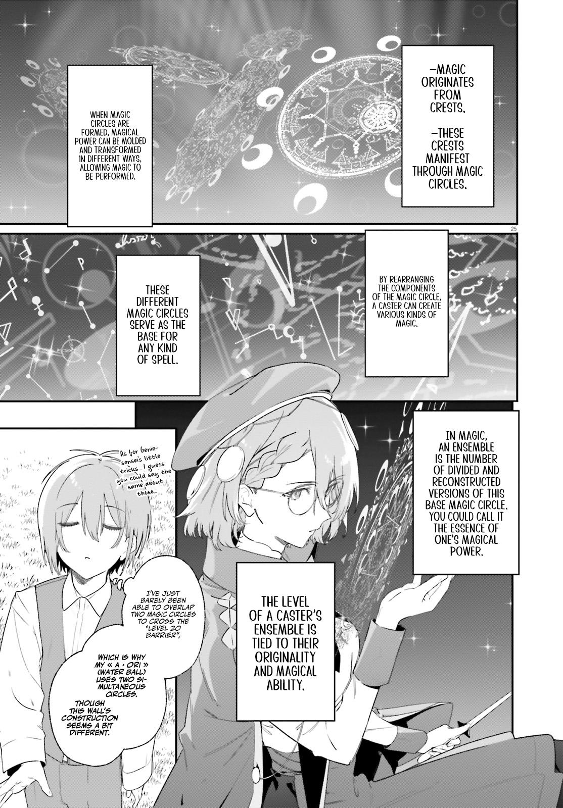 Majutsushi Kunon wa Mieteiru Chap 10 - Next Chap 11