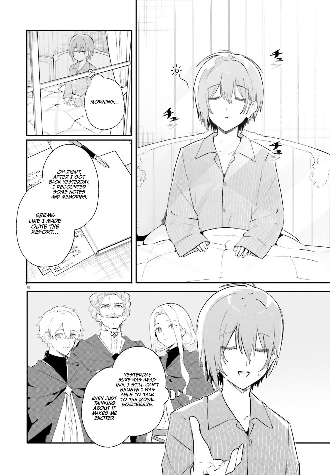 Majutsushi Kunon wa Mieteiru Chap 10 - Next Chap 11
