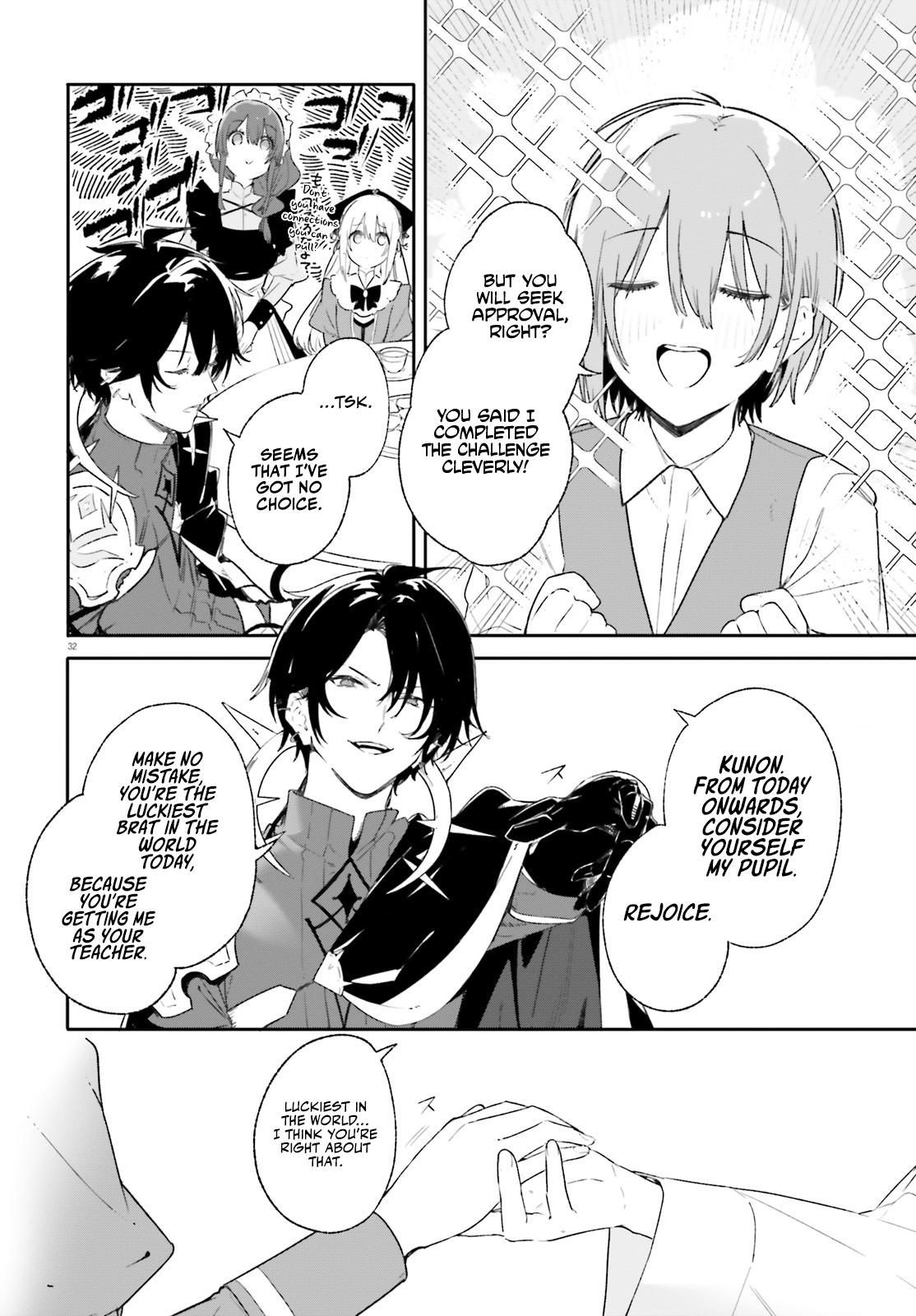 Majutsushi Kunon wa Mieteiru Chap 10 - Next Chap 11
