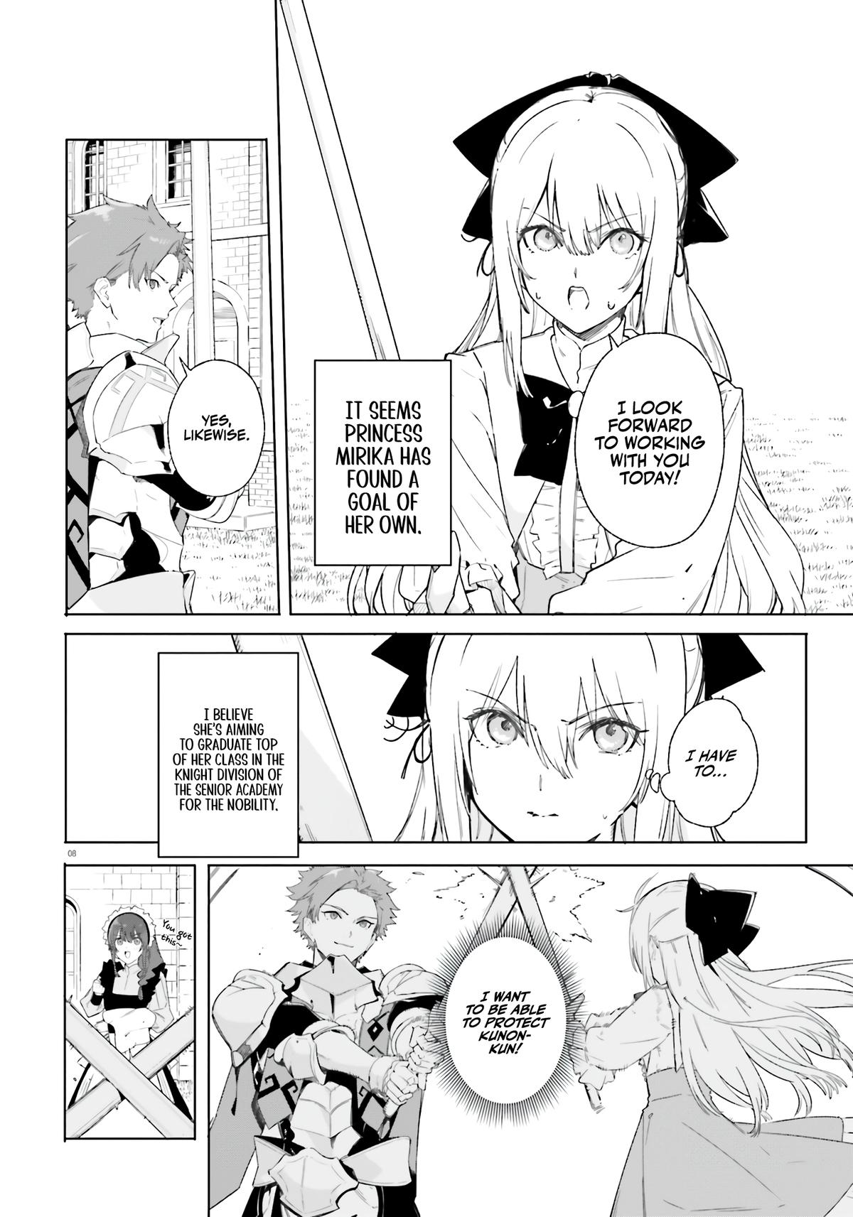 Majutsushi Kunon wa Mieteiru Chap 11 - Next Chap 12