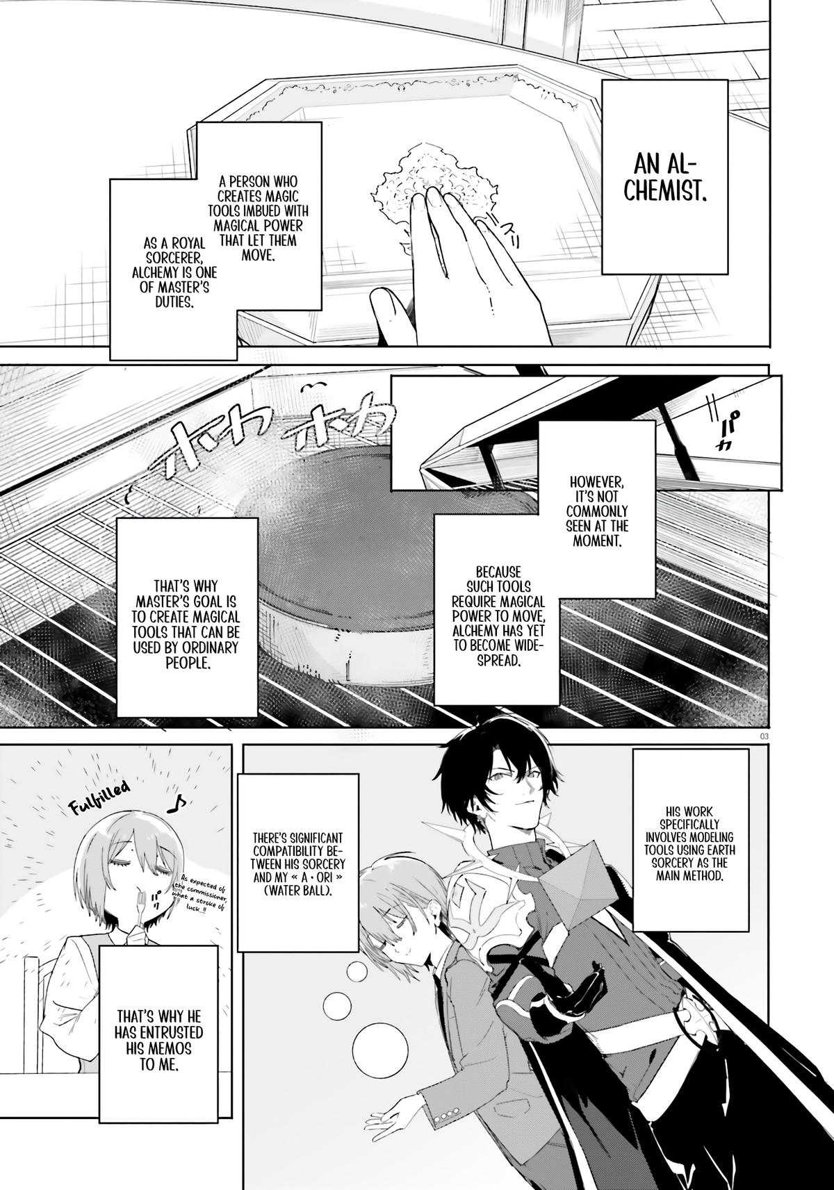 Majutsushi Kunon wa Mieteiru Chap 11 - Next Chap 12