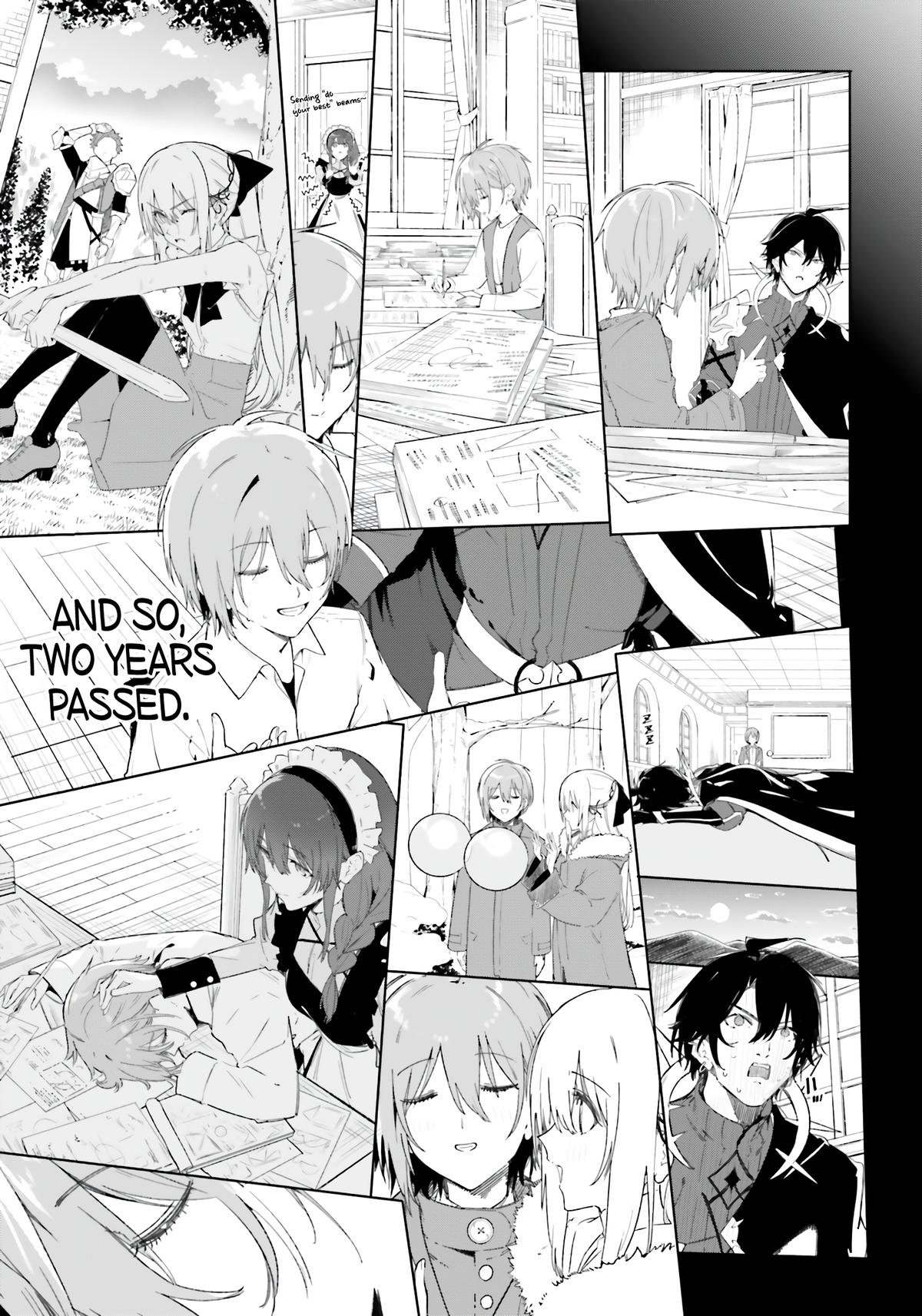 Majutsushi Kunon wa Mieteiru Chap 11 - Next Chap 12