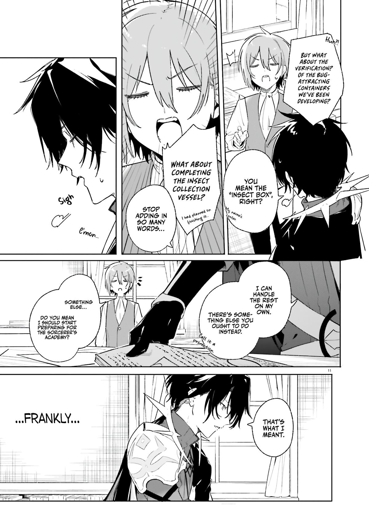 Majutsushi Kunon wa Mieteiru Chap 11 - Next Chap 12