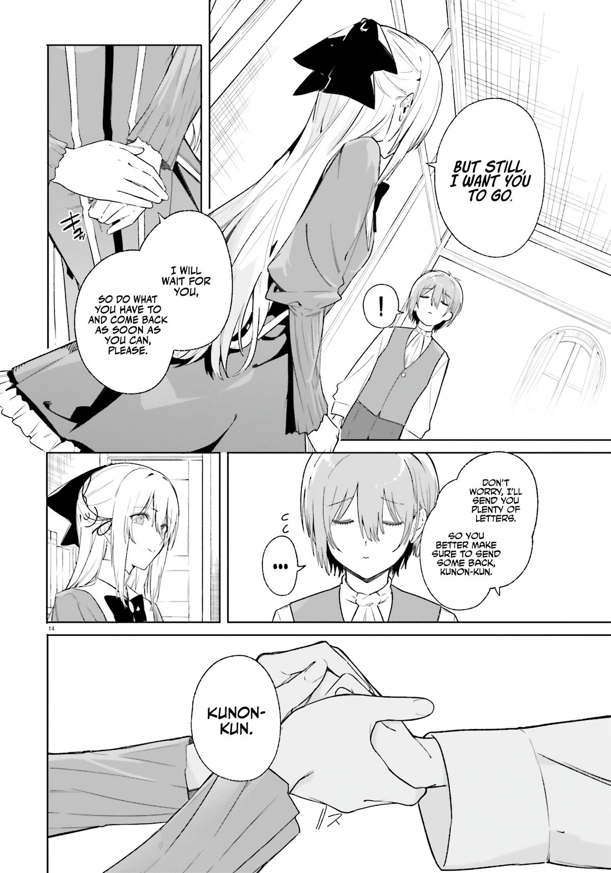 Majutsushi Kunon wa Mieteiru Chap 11 - Next Chap 12