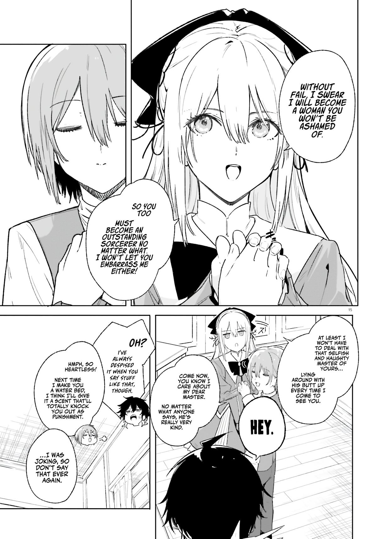 Majutsushi Kunon wa Mieteiru Chap 11 - Next Chap 12