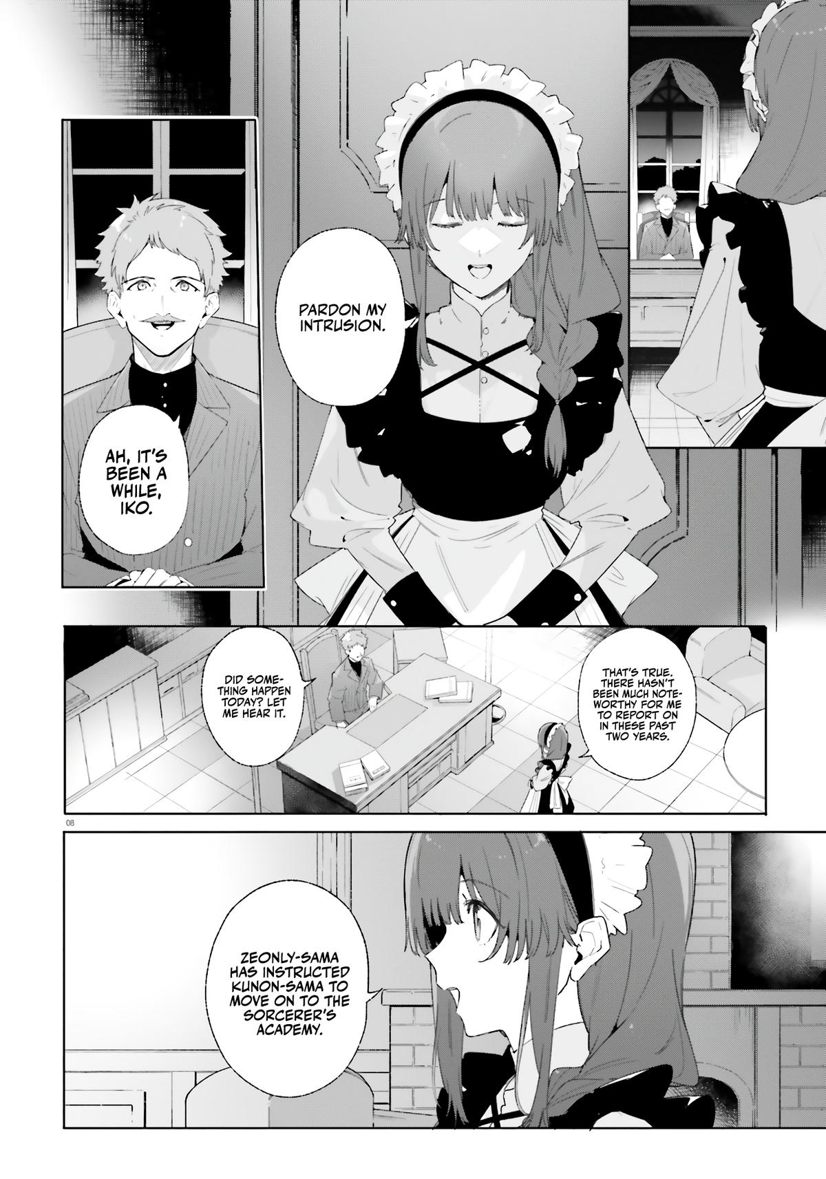 Majutsushi Kunon wa Mieteiru Chap 12 - Next Chap 13