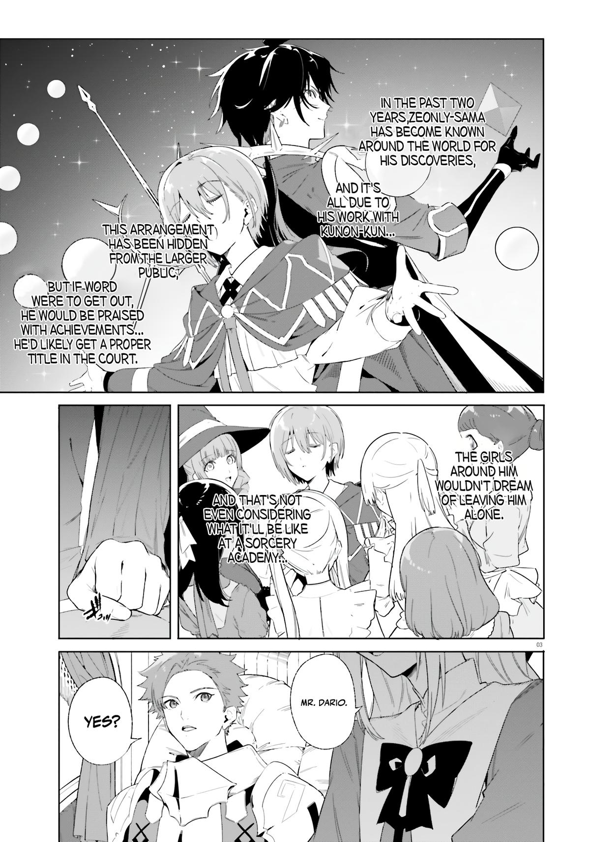 Majutsushi Kunon wa Mieteiru Chap 12 - Next Chap 13