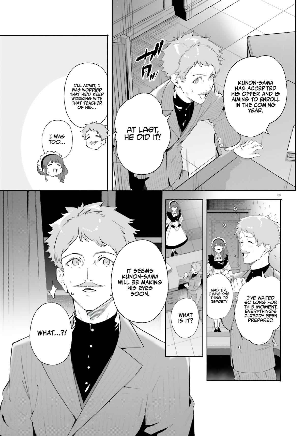 Majutsushi Kunon wa Mieteiru Chap 12 - Next Chap 13