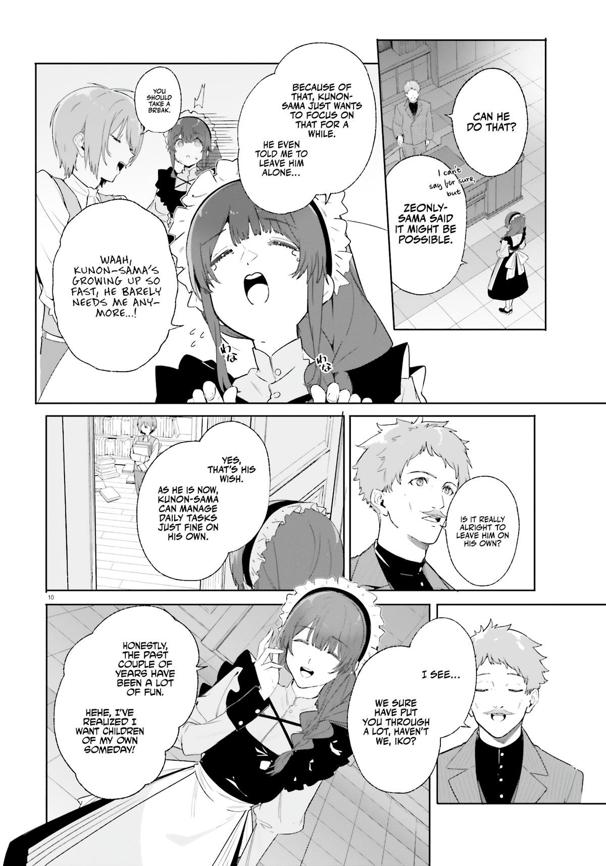 Majutsushi Kunon wa Mieteiru Chap 12 - Next Chap 13