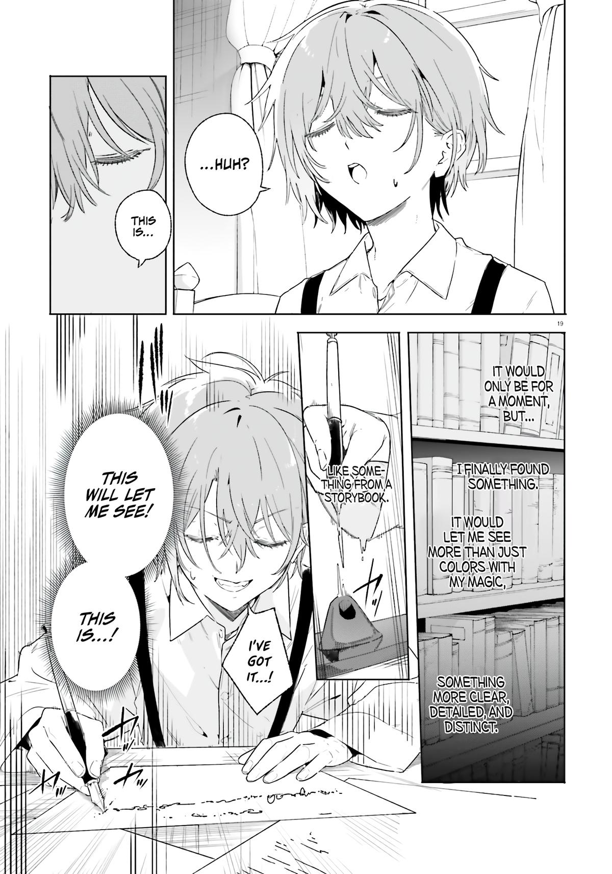 Majutsushi Kunon wa Mieteiru Chap 12 - Next Chap 13