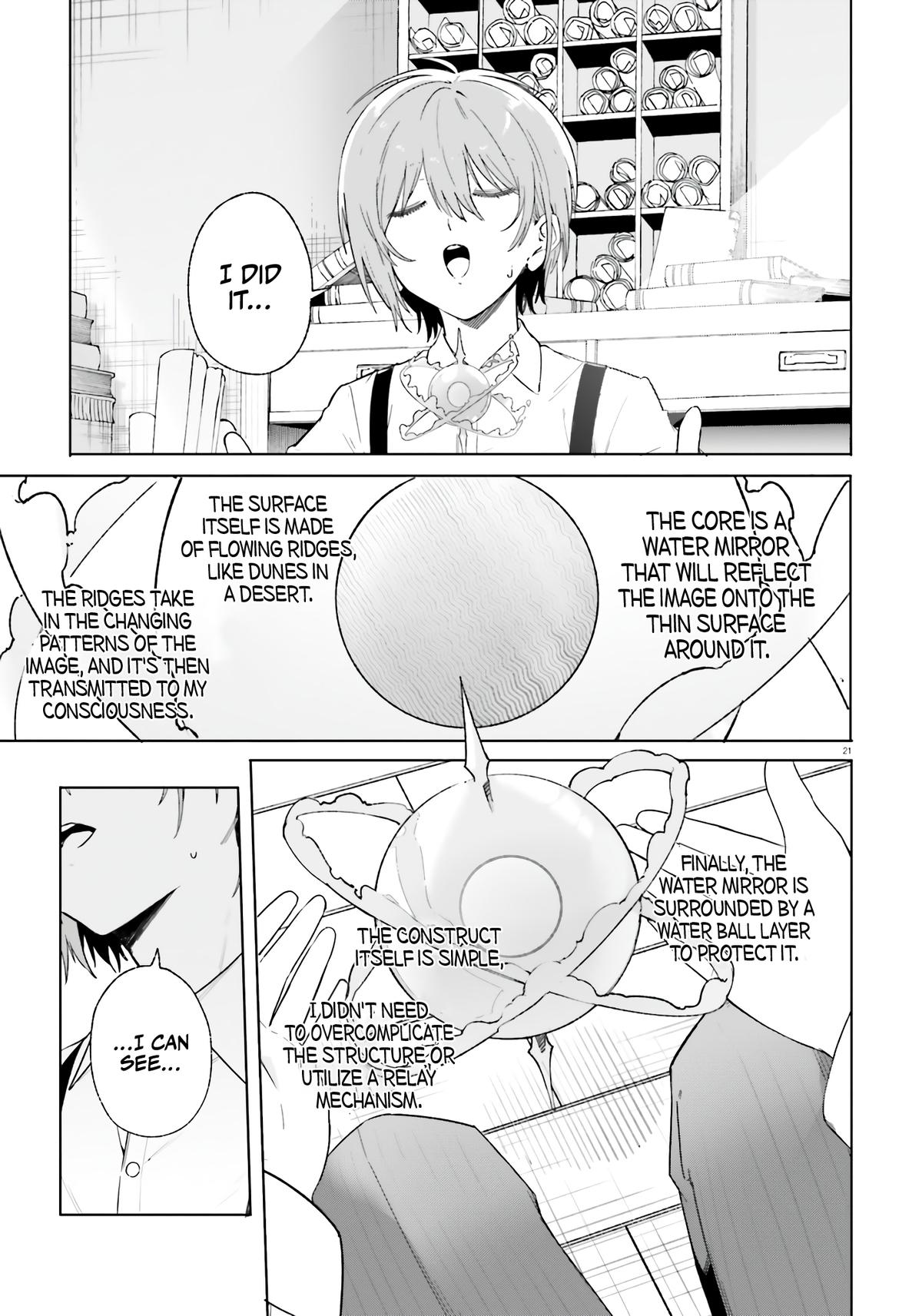 Majutsushi Kunon wa Mieteiru Chap 12 - Next Chap 13