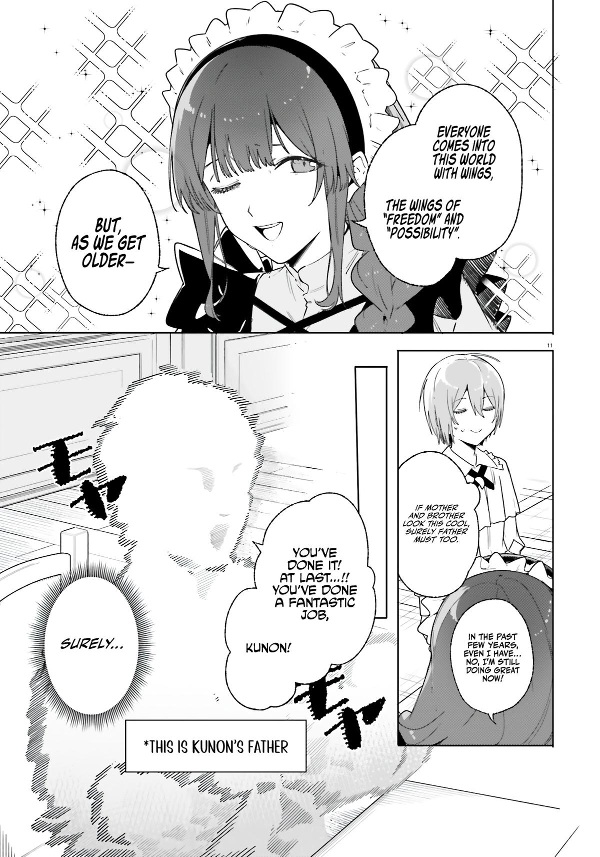 Majutsushi Kunon wa Mieteiru Chap 13 - Next Chap 14