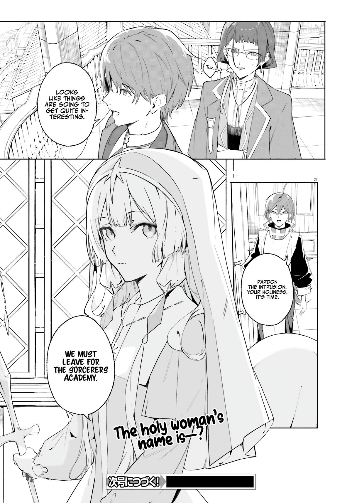 Majutsushi Kunon wa Mieteiru Chap 13 - Next Chap 14