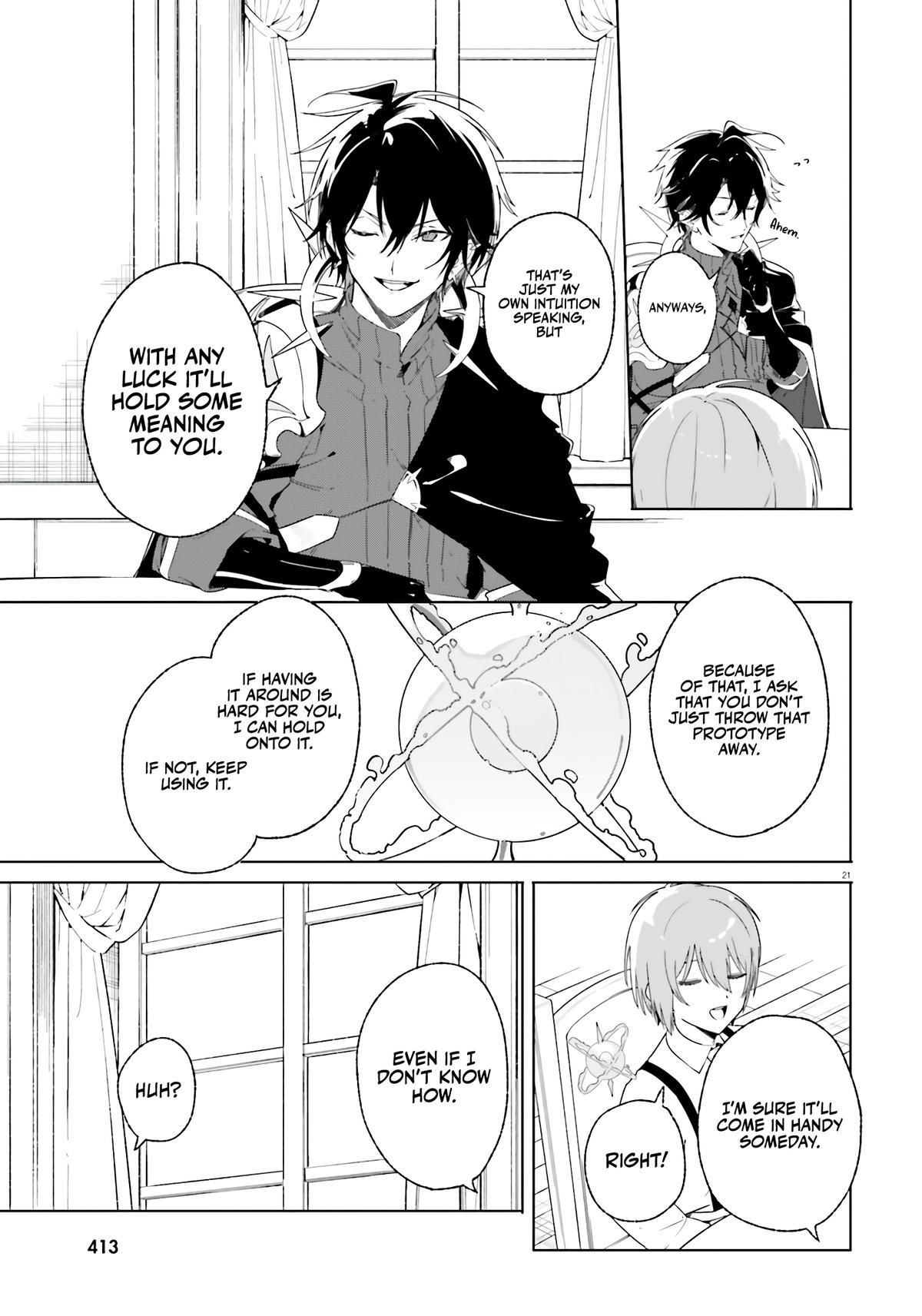 Majutsushi Kunon wa Mieteiru Chap 13 - Next Chap 14