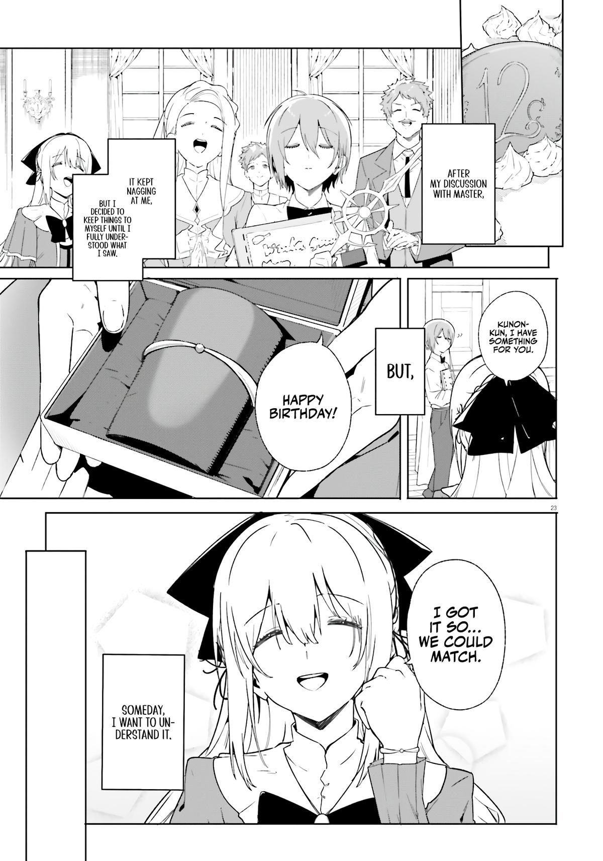 Majutsushi Kunon wa Mieteiru Chap 13 - Next Chap 14