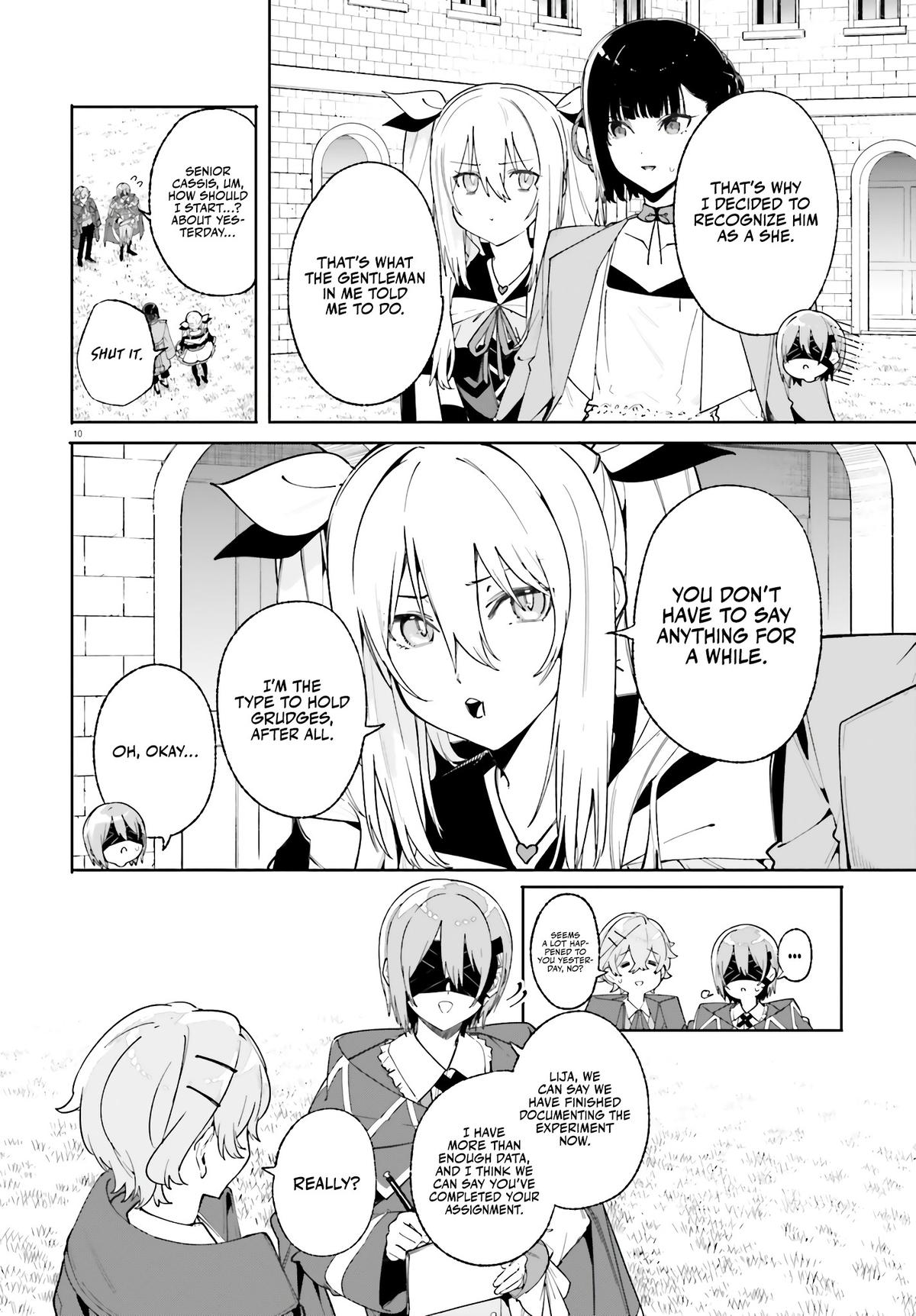 Majutsushi Kunon wa Mieteiru Chap 24 - Next Chap 25