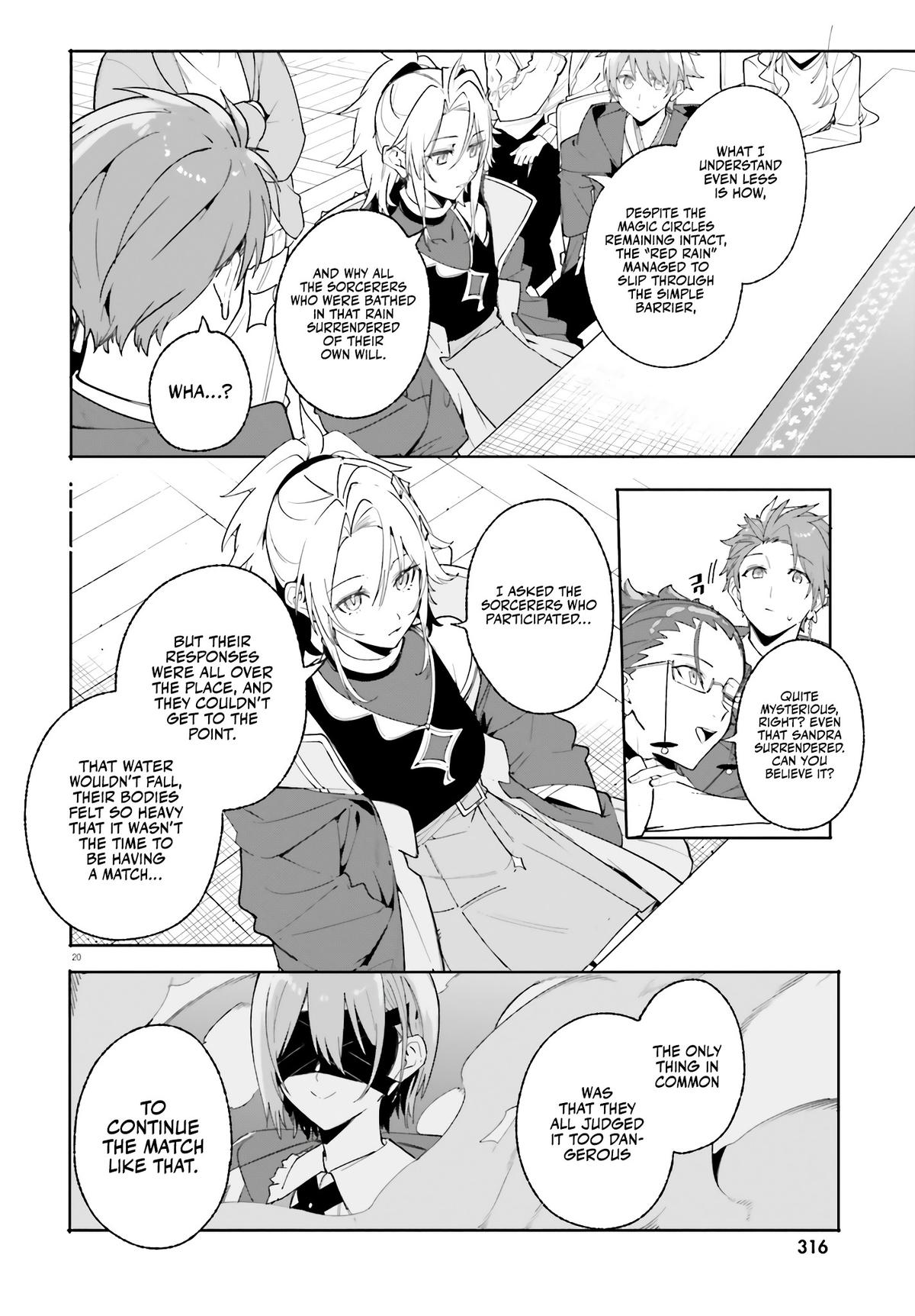 Majutsushi Kunon wa Mieteiru Chap 24 - Next Chap 25