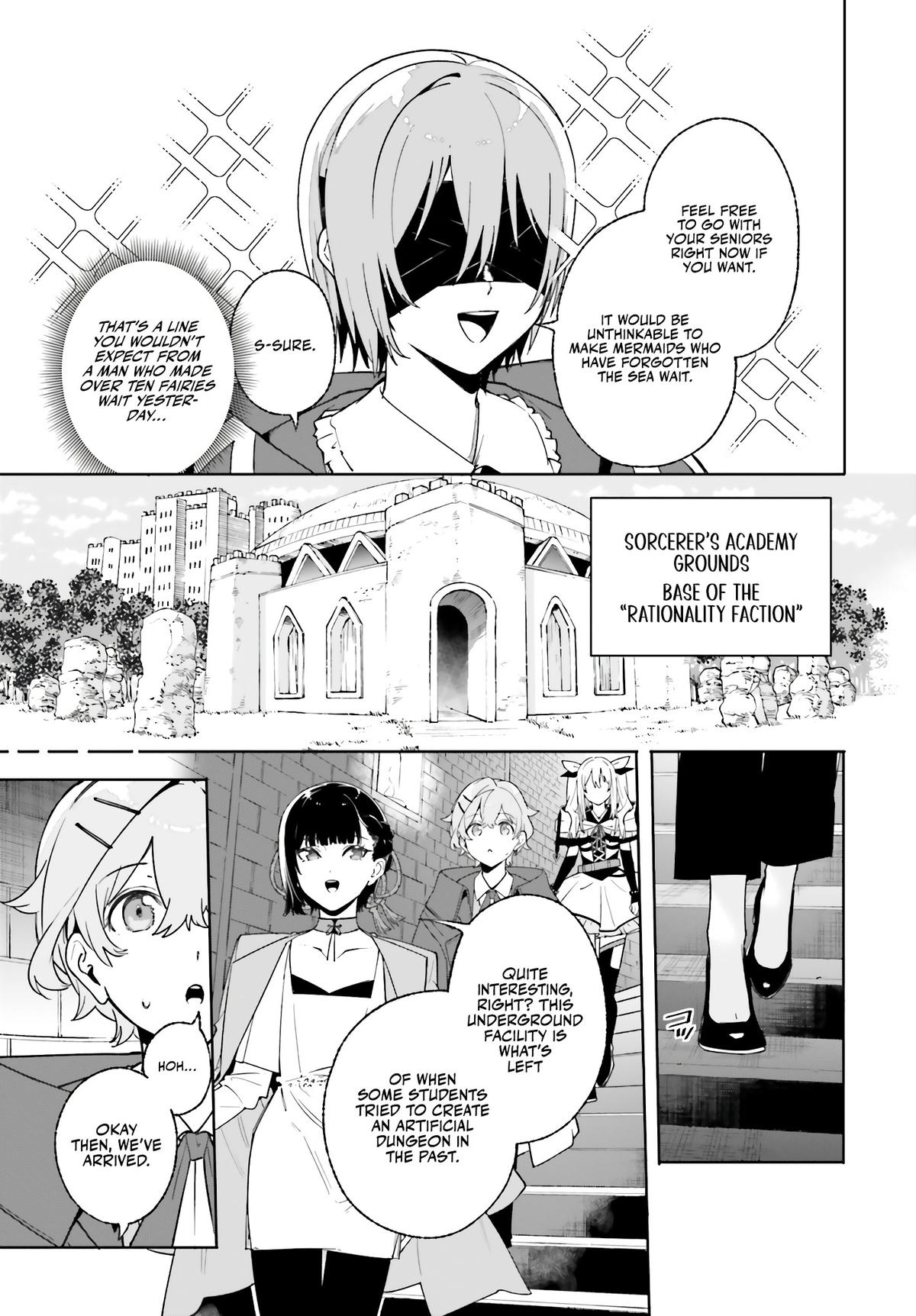 Majutsushi Kunon wa Mieteiru Chap 24 - Next Chap 25