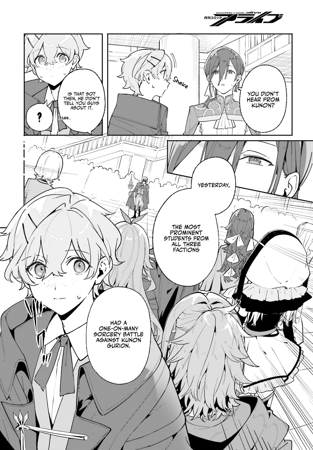 Majutsushi Kunon wa Mieteiru Chap 24 - Next Chap 25