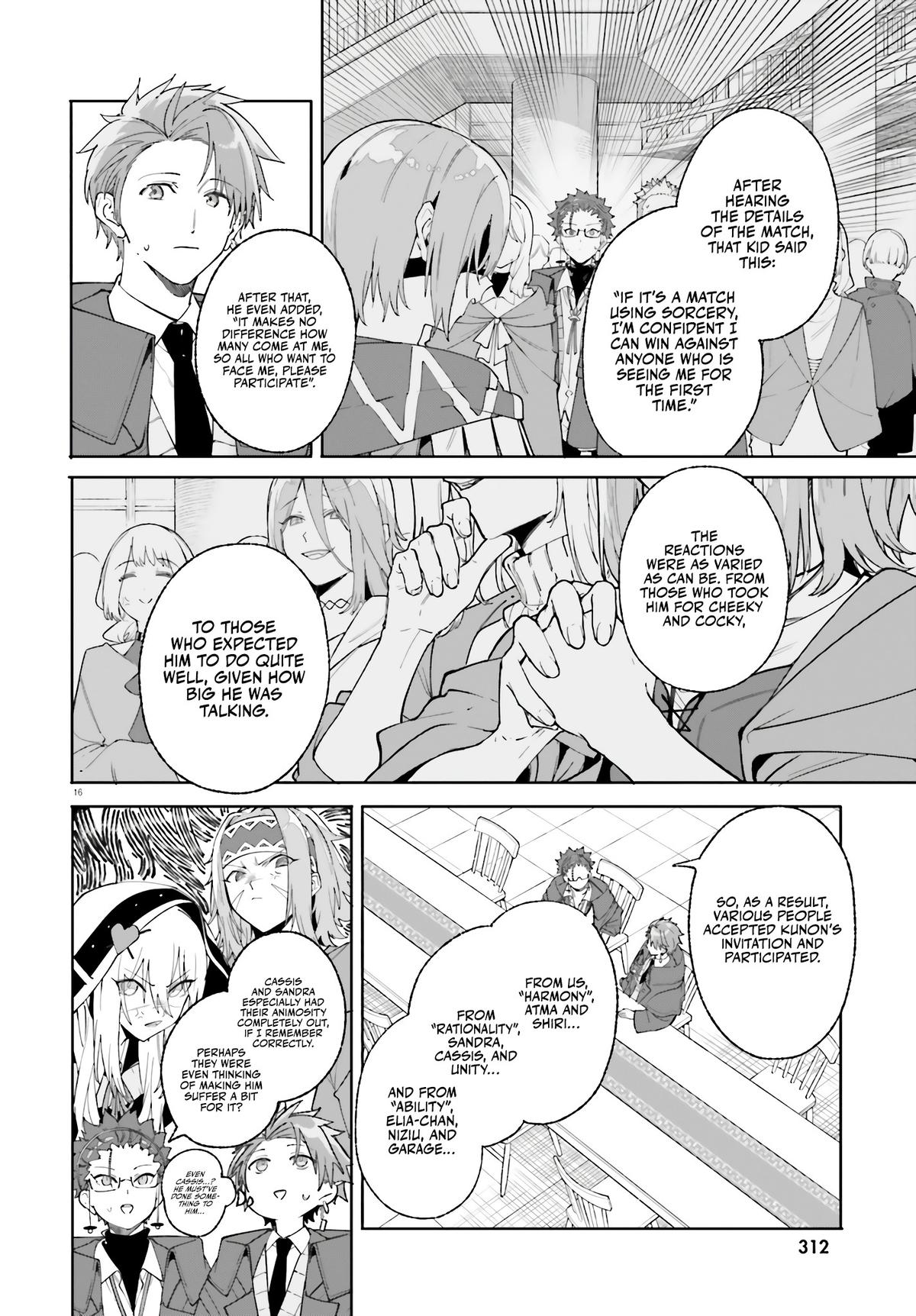 Majutsushi Kunon wa Mieteiru Chap 24 - Next Chap 25