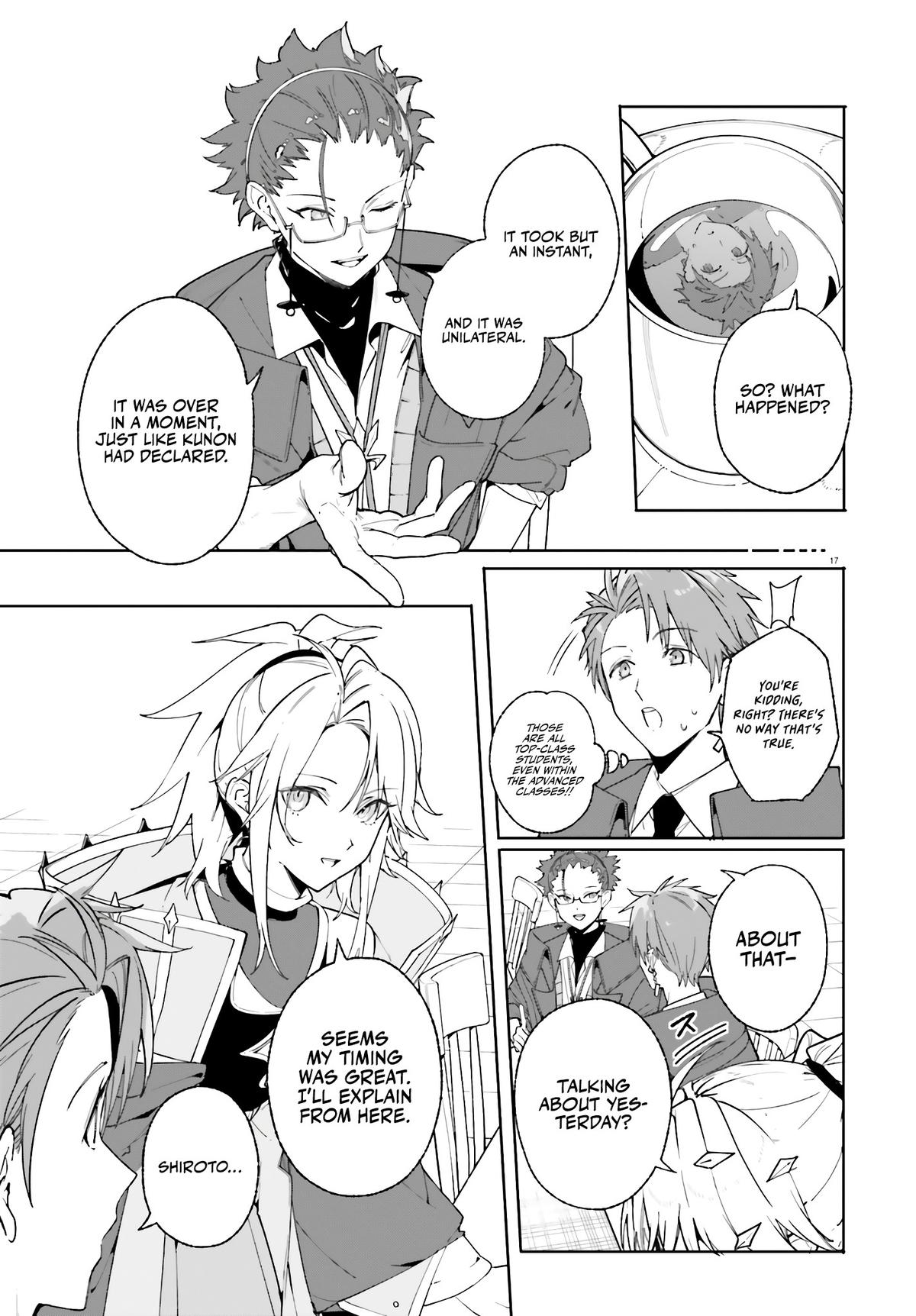 Majutsushi Kunon wa Mieteiru Chap 24 - Next Chap 25