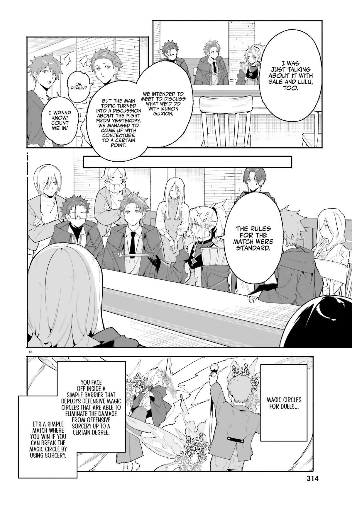 Majutsushi Kunon wa Mieteiru Chap 24 - Next Chap 25