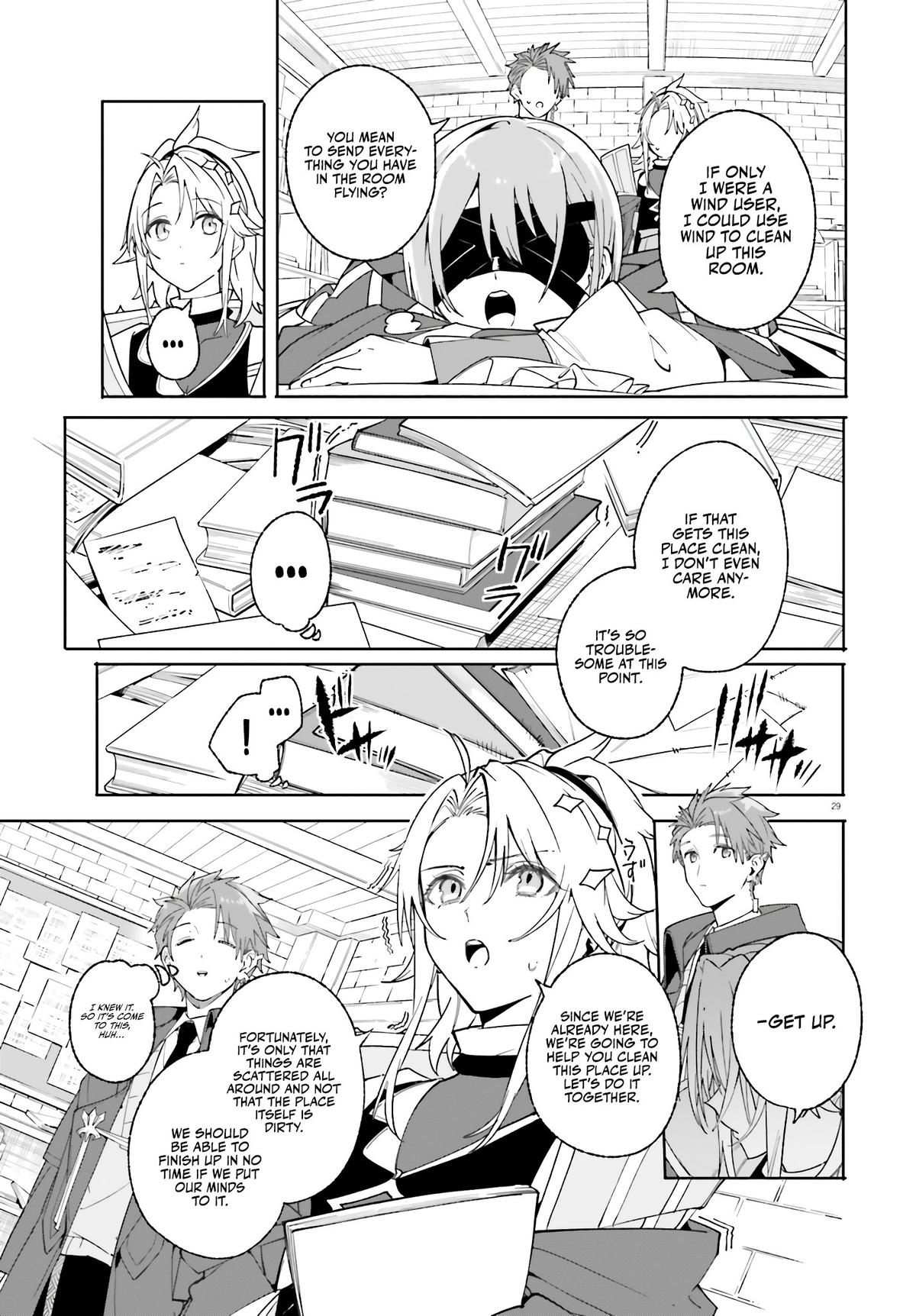 Majutsushi Kunon wa Mieteiru Chap 24 - Next Chap 25