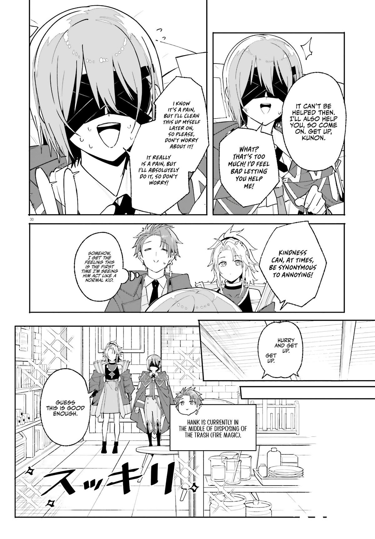 Majutsushi Kunon wa Mieteiru Chap 24 - Next Chap 25