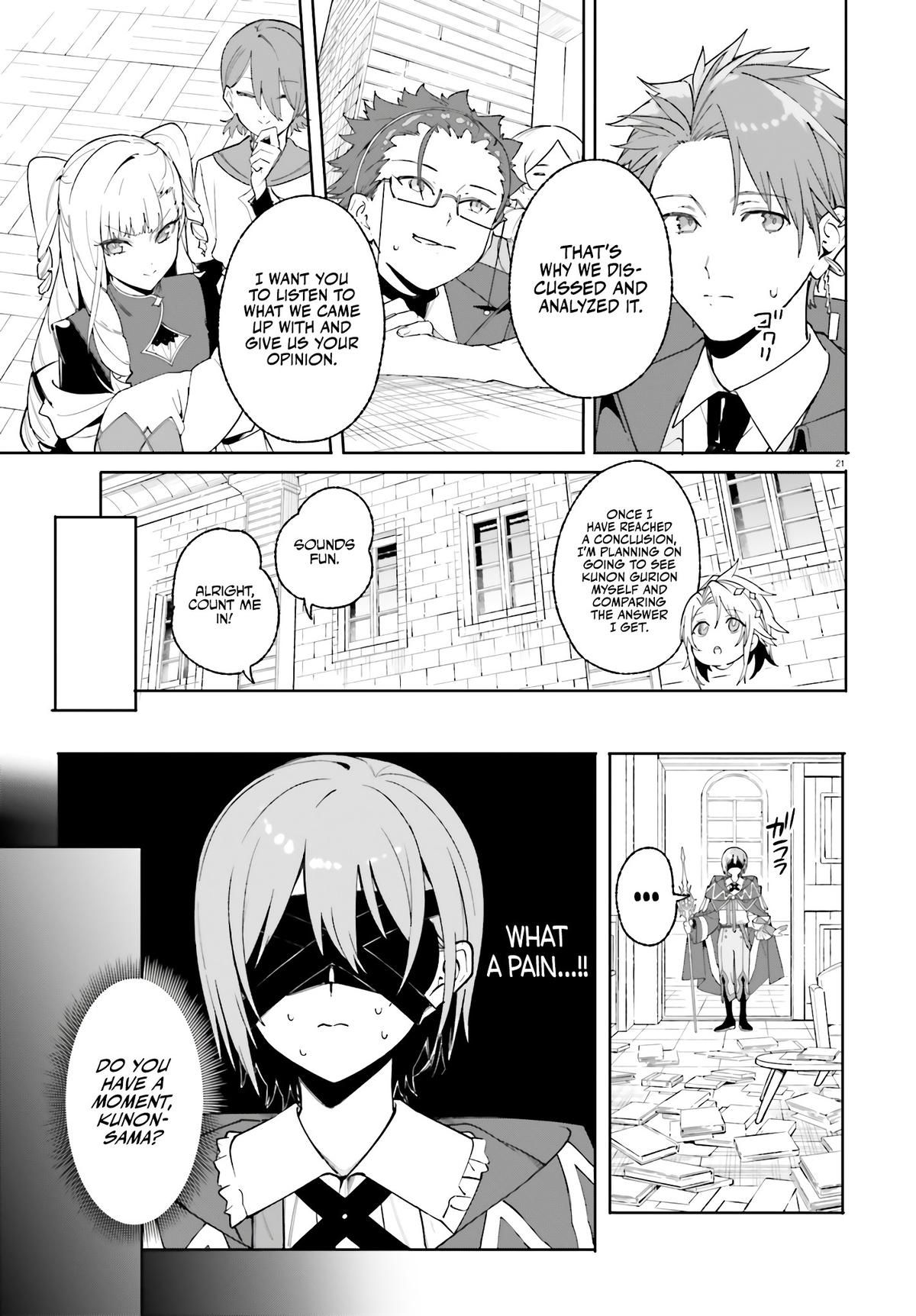 Majutsushi Kunon wa Mieteiru Chap 24 - Next Chap 25