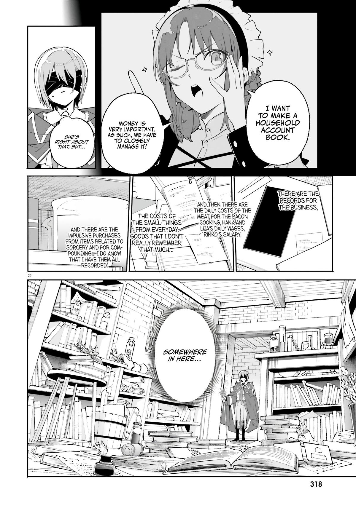 Majutsushi Kunon wa Mieteiru Chap 24 - Next Chap 25