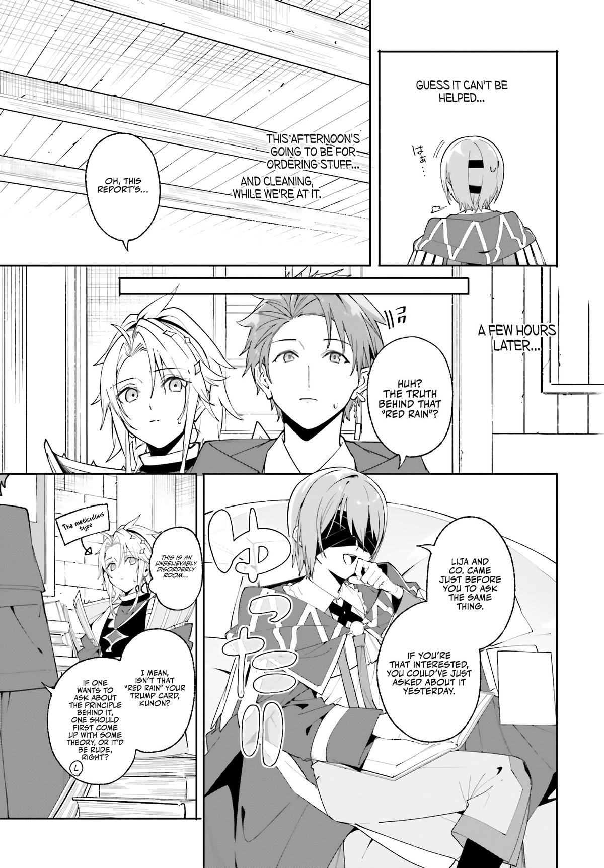 Majutsushi Kunon wa Mieteiru Chap 24 - Next Chap 25