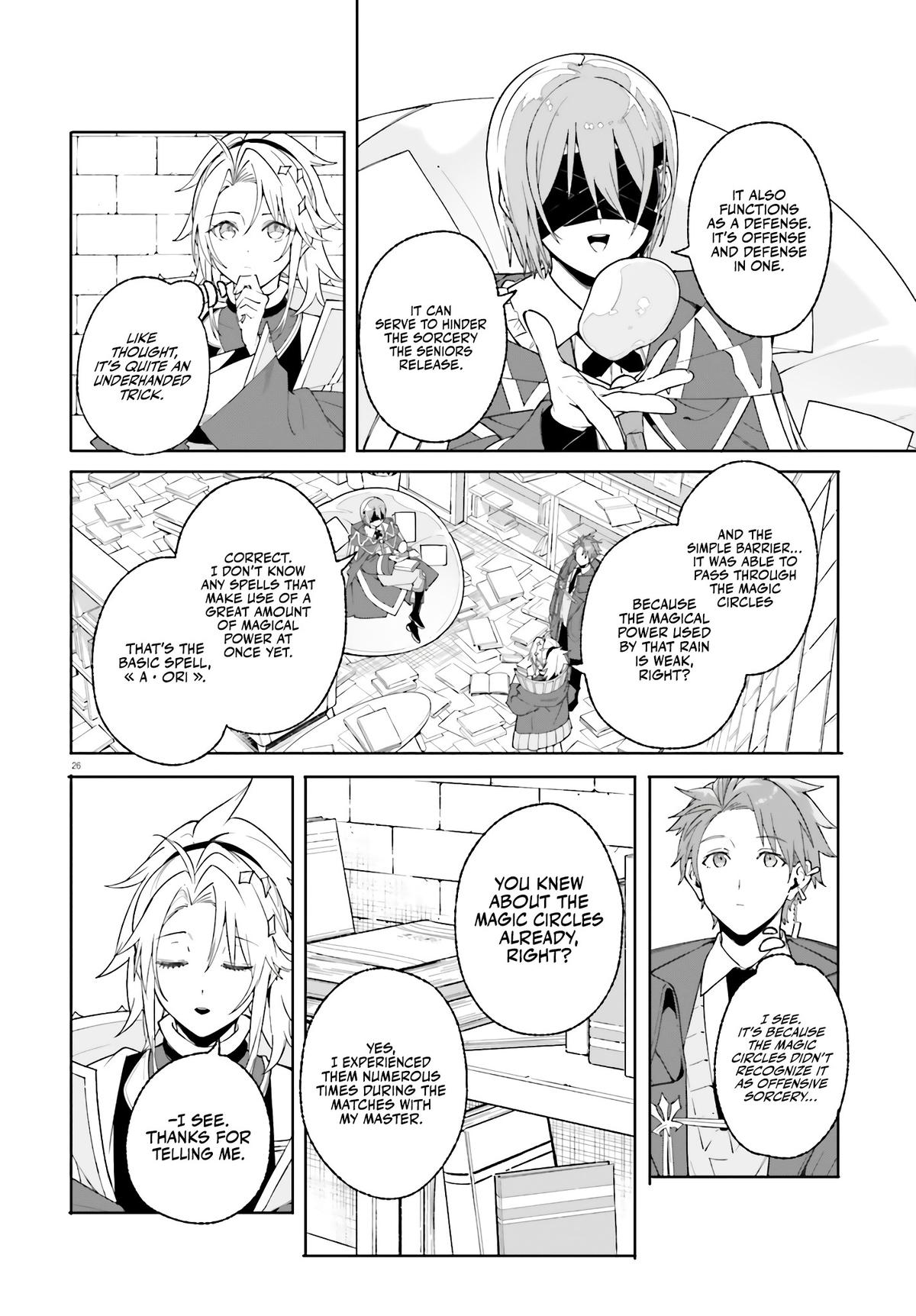 Majutsushi Kunon wa Mieteiru Chap 24 - Next Chap 25
