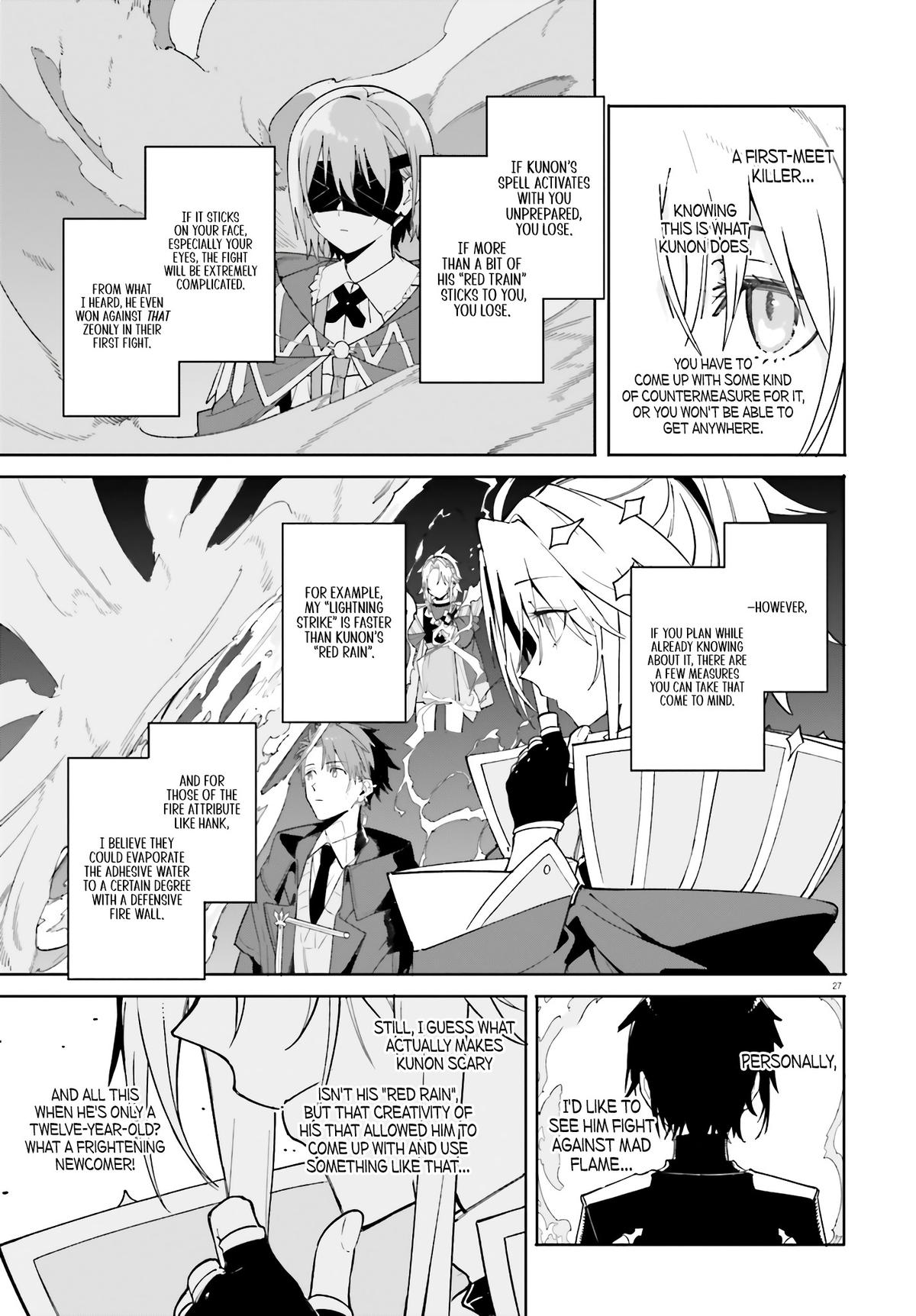 Majutsushi Kunon wa Mieteiru Chap 24 - Next Chap 25